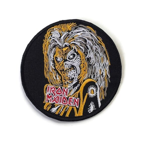Iron Maiden Classic Eddie Head Embroidered Patch - Picture 1 of 3